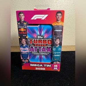 Topps Turbo 2022 Formula 1 F1 Turbo Attax Mega Tin